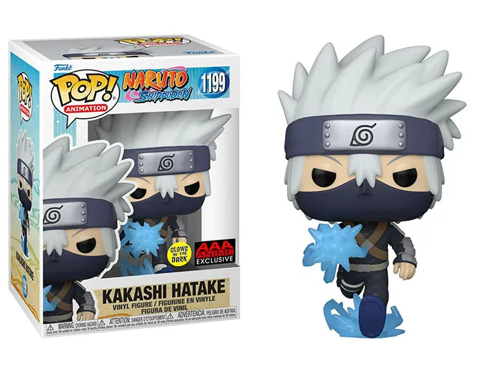 Funko Pop Animation Naruto: Shippuden Young Kakashi Hatake with Chidori Glow-in-the-Dark AAA Anime Exclusive sold by Geek PH Store