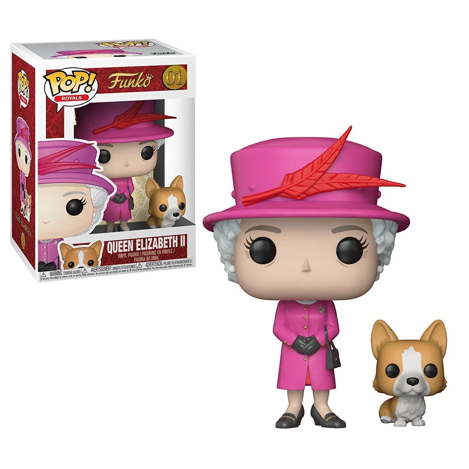 Funko Pop: Royal Family-Queen Elizabeth II Collectible Figure