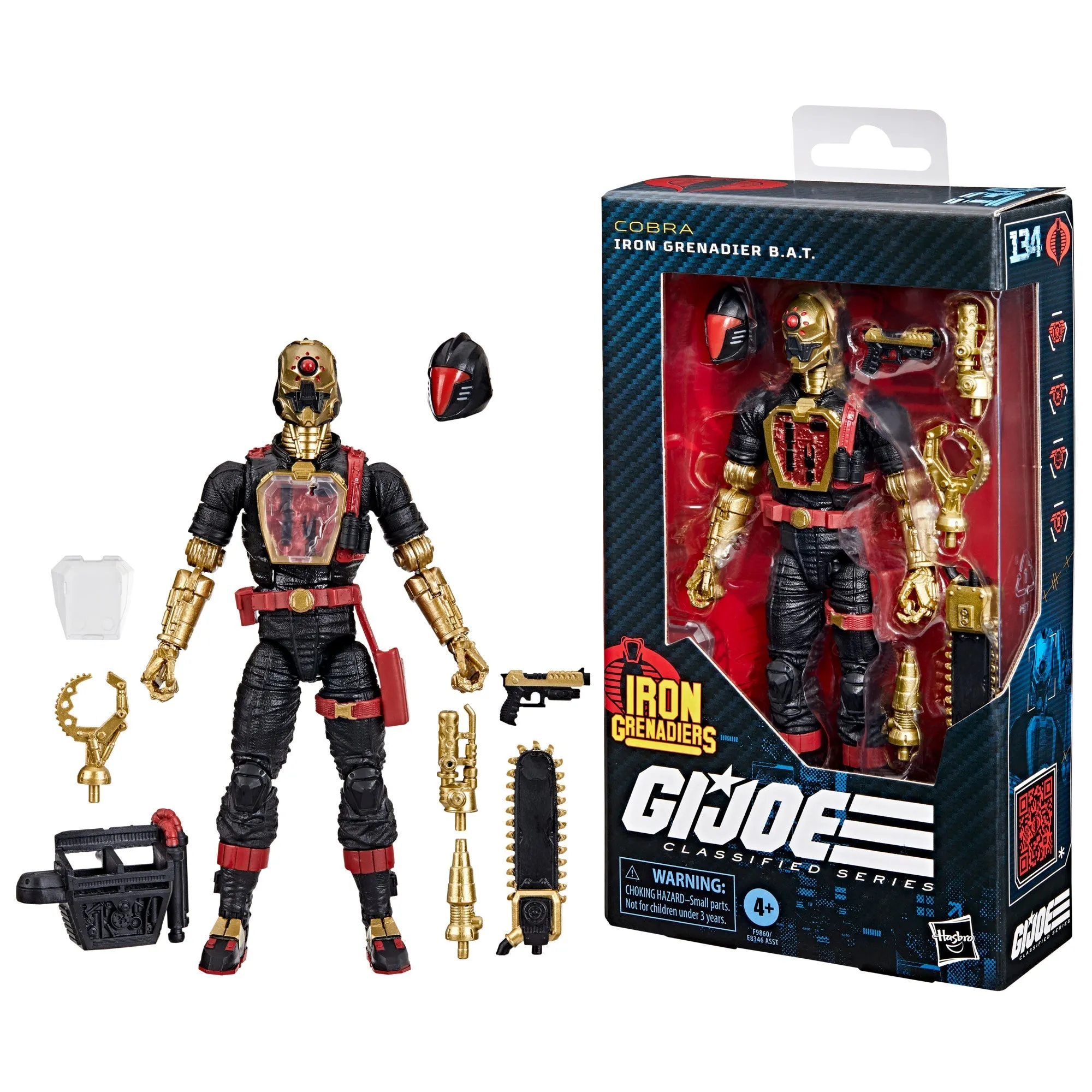 G.I. Joe Classified Series #134, Iron Grenadier B.A.T. - Presale