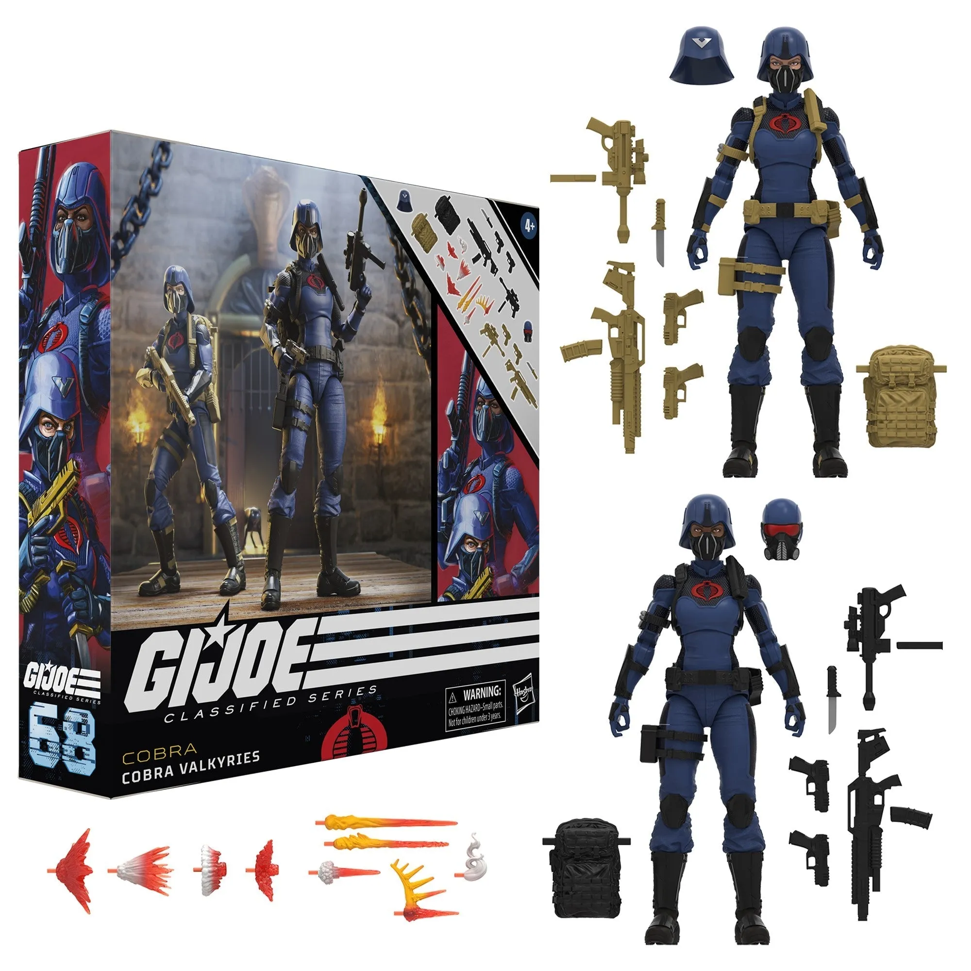 G.I. Joe Classified Series Cobra Valkyries, 68 - Presale