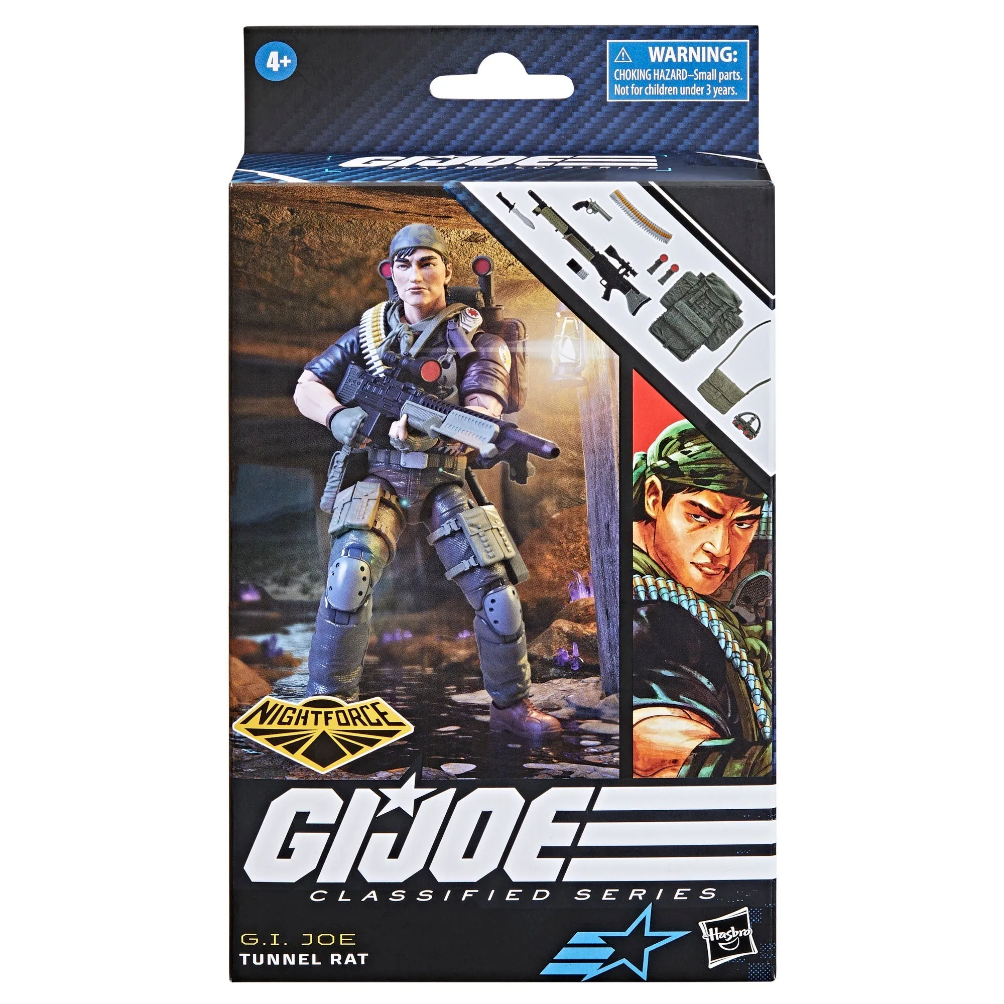 G.I. Joe Classified Series Night Force Tunnel Rat Figure, 107