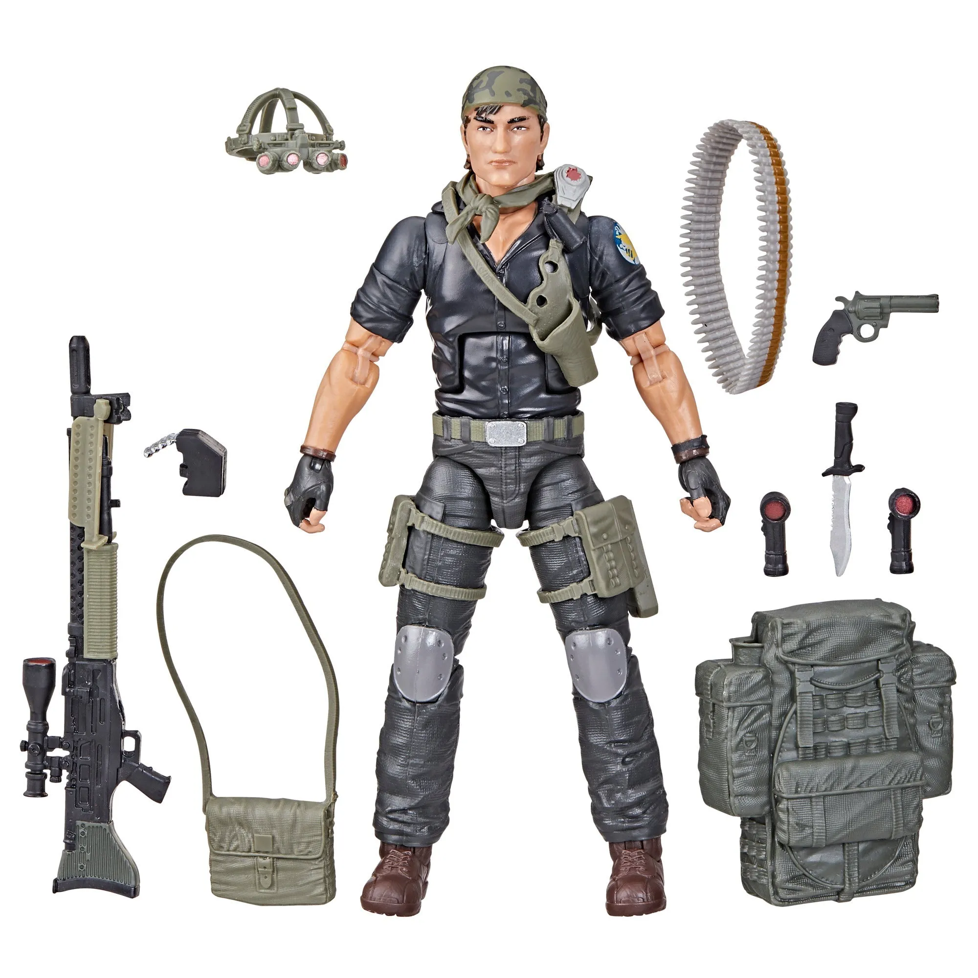 G.I. Joe Classified Series Night Force Tunnel Rat Figure, 107