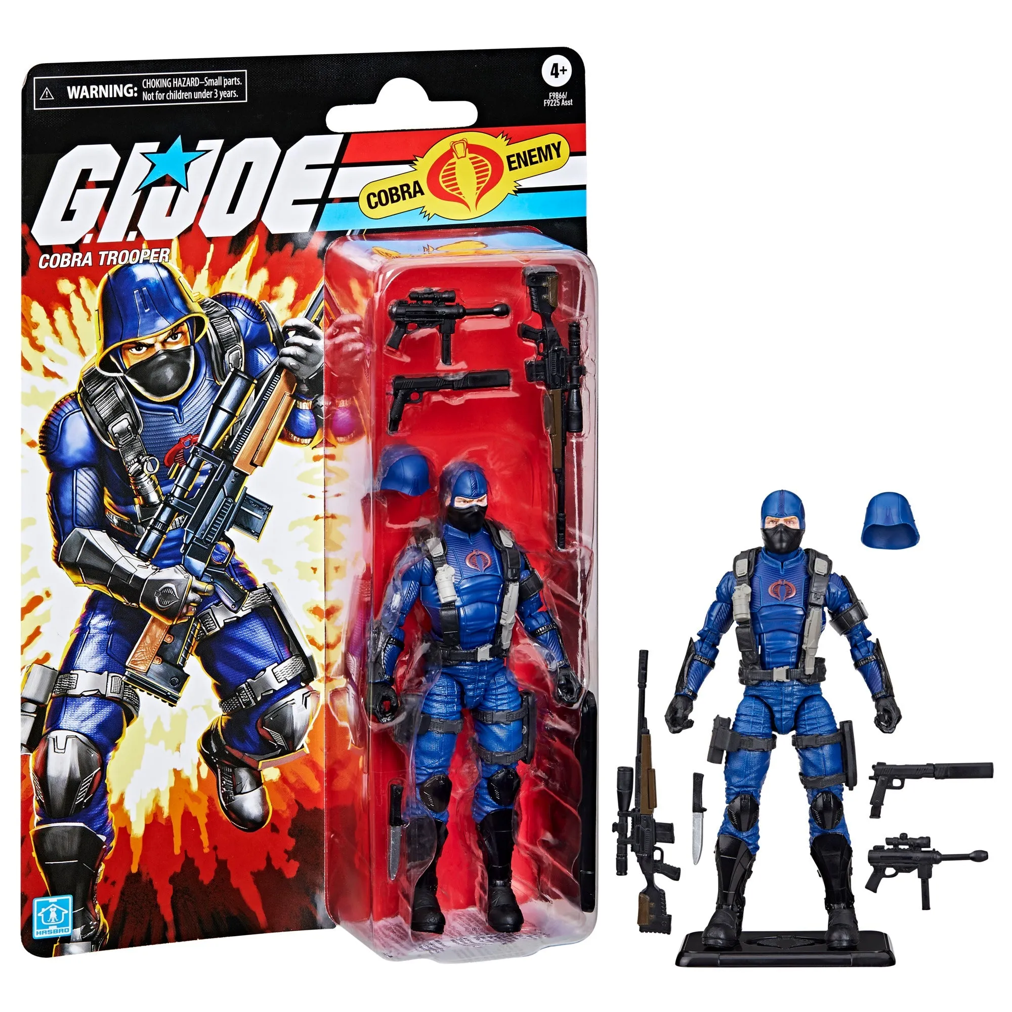 G.I. Joe Classified Series Retro Cardback Cobra Trooper - Presale