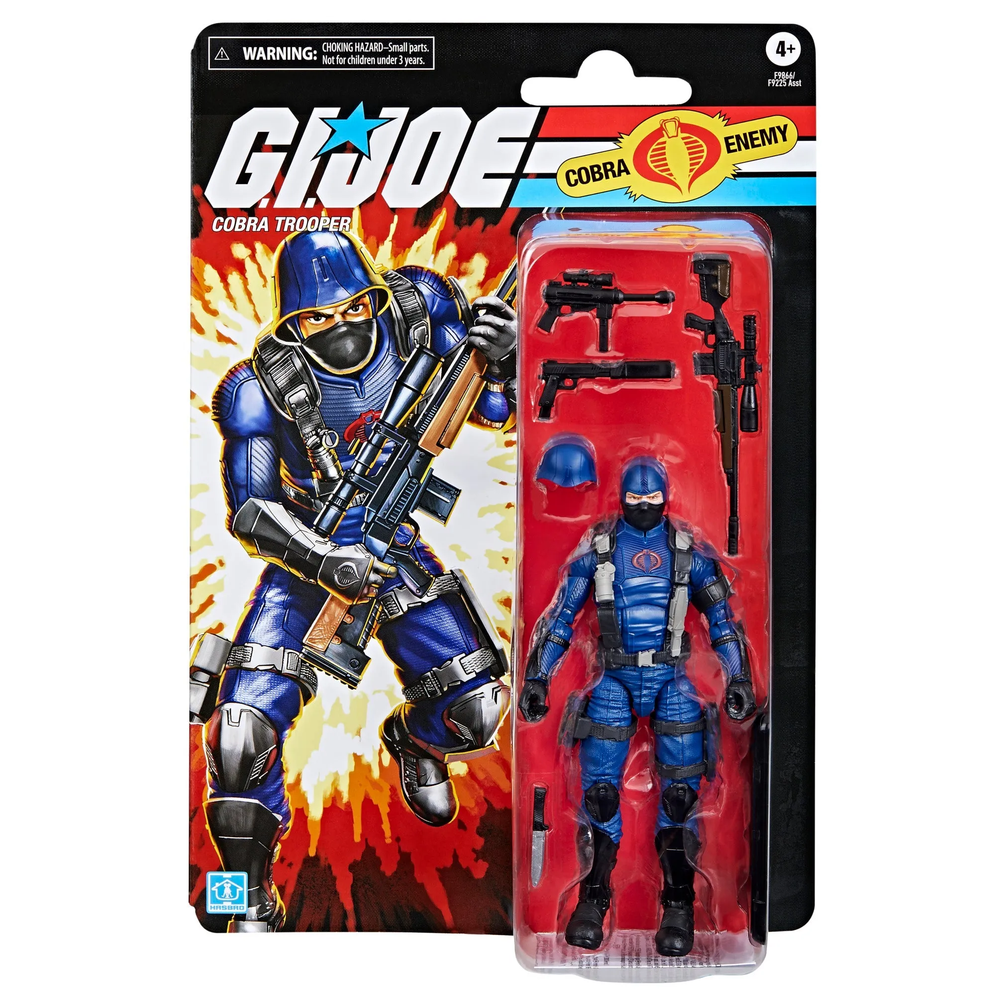 G.I. Joe Classified Series Retro Cardback Cobra Trooper - Presale