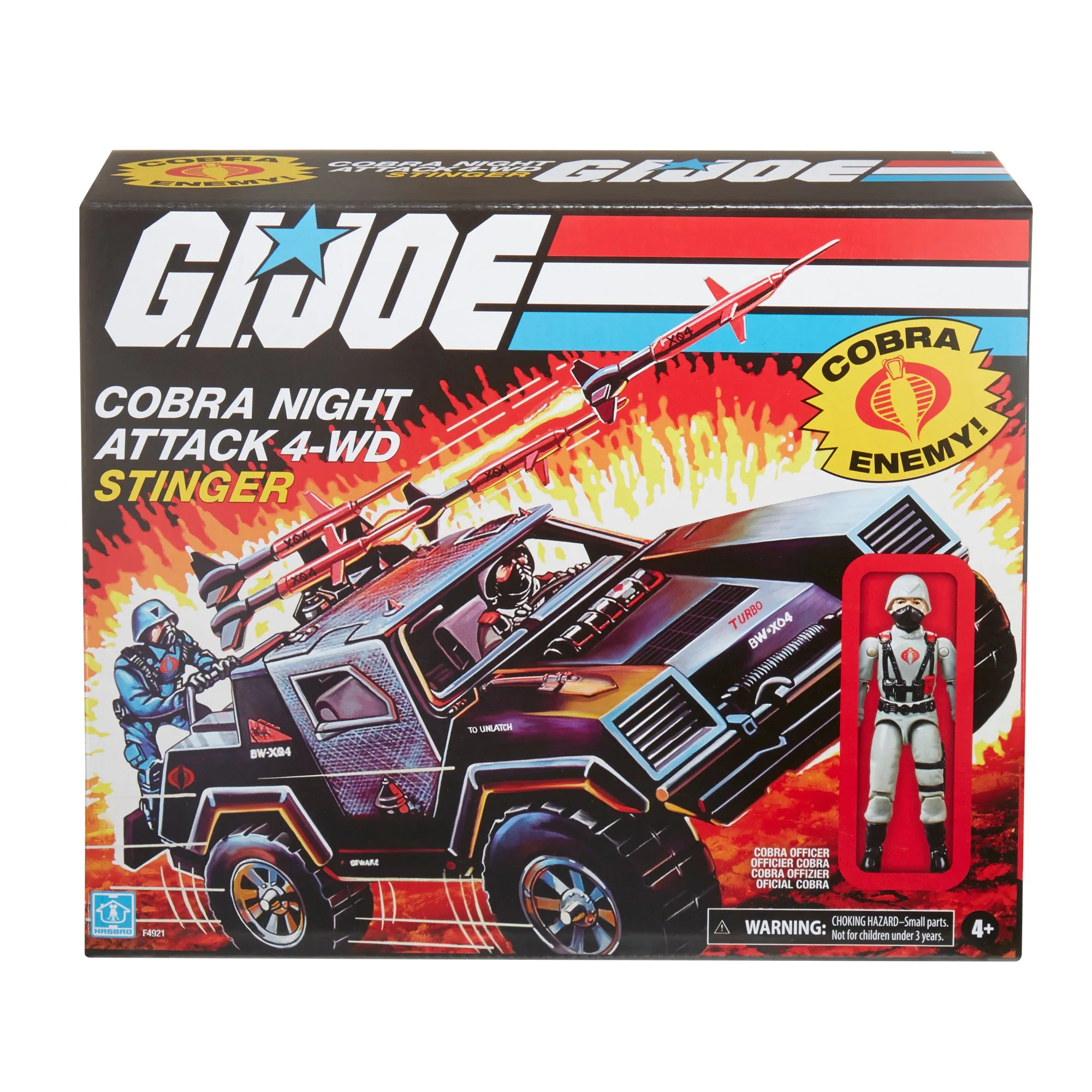 G.I. Joe Retro Collection Cobra Stinger with Cobra Officer