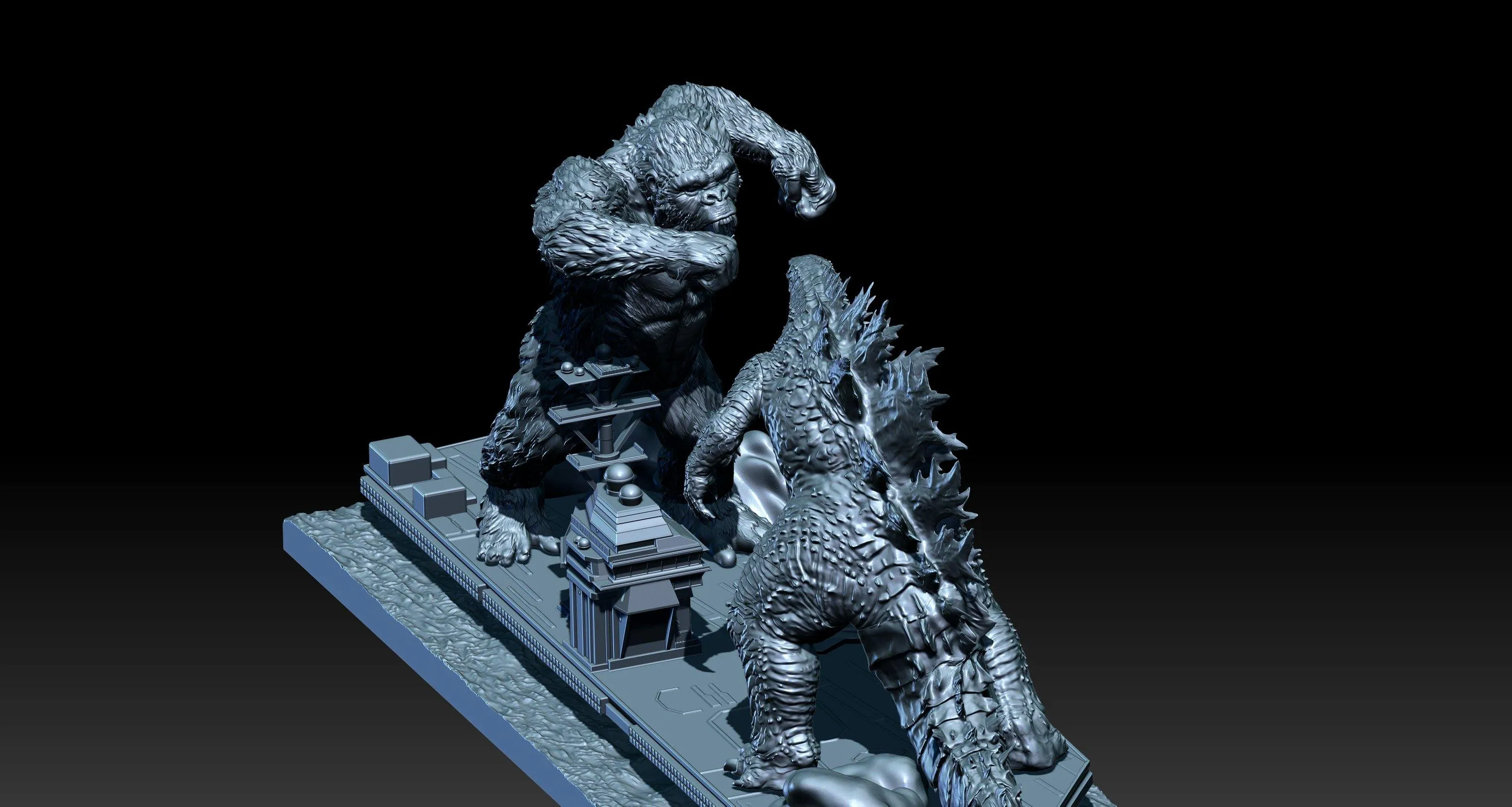 Godzilla Vs Kong STL