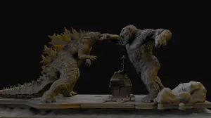 Godzilla Vs Kong STL