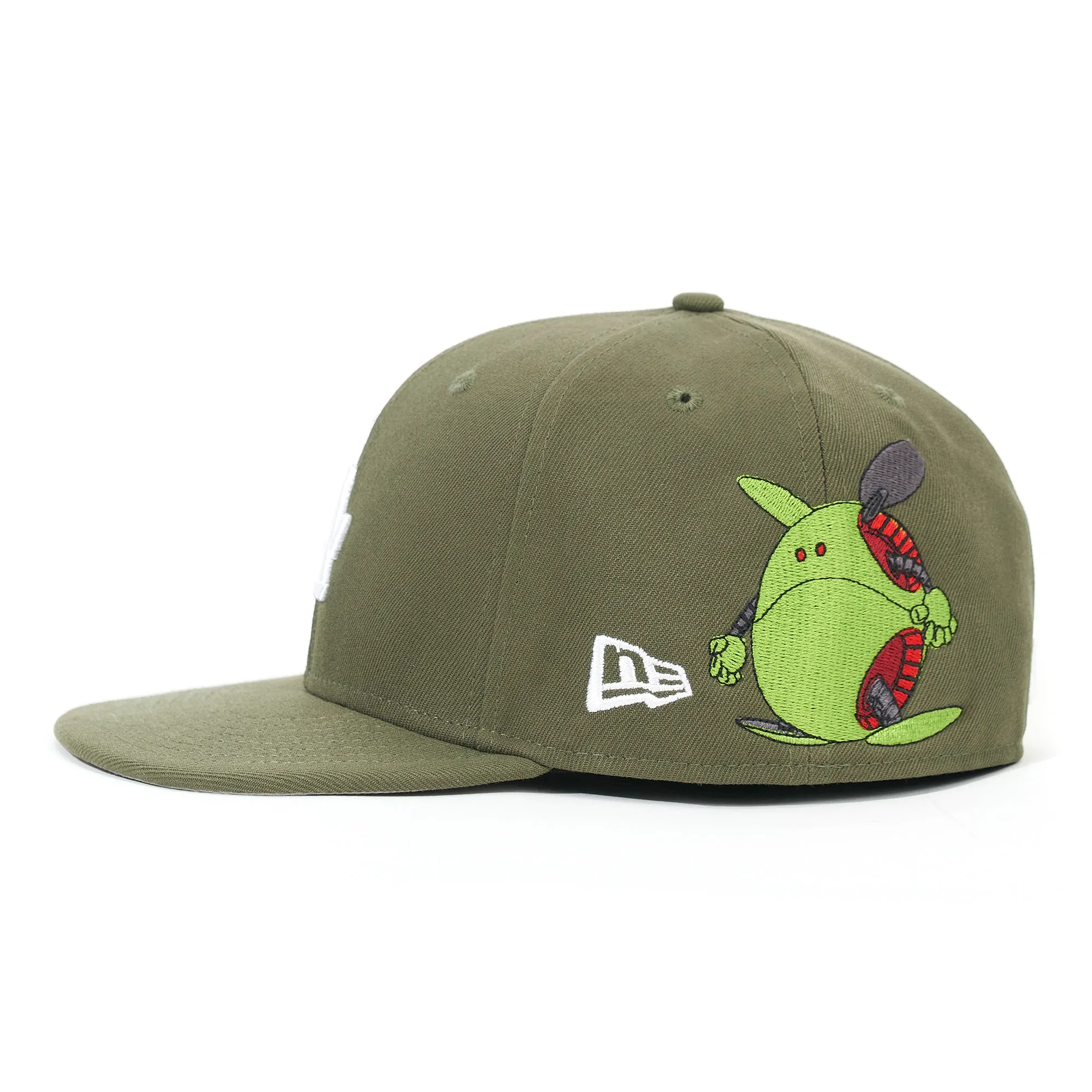 GUNDAM HARO LA FITTED HAT (OLIVE)