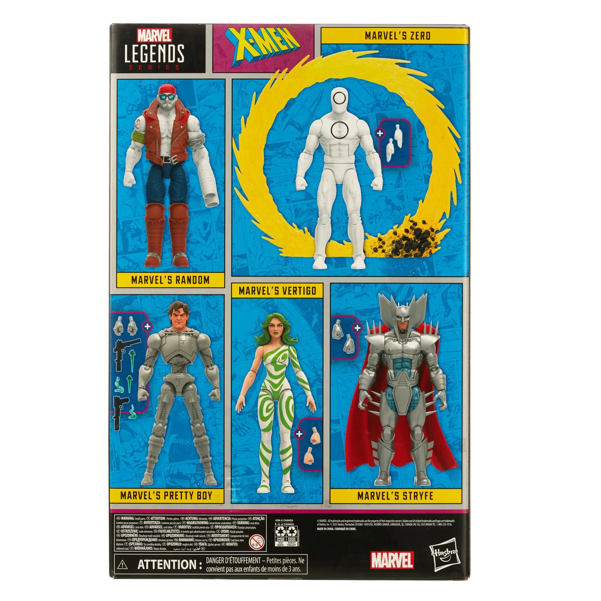 Hasbro Marvel Legends Series: X-Men Villains Figures