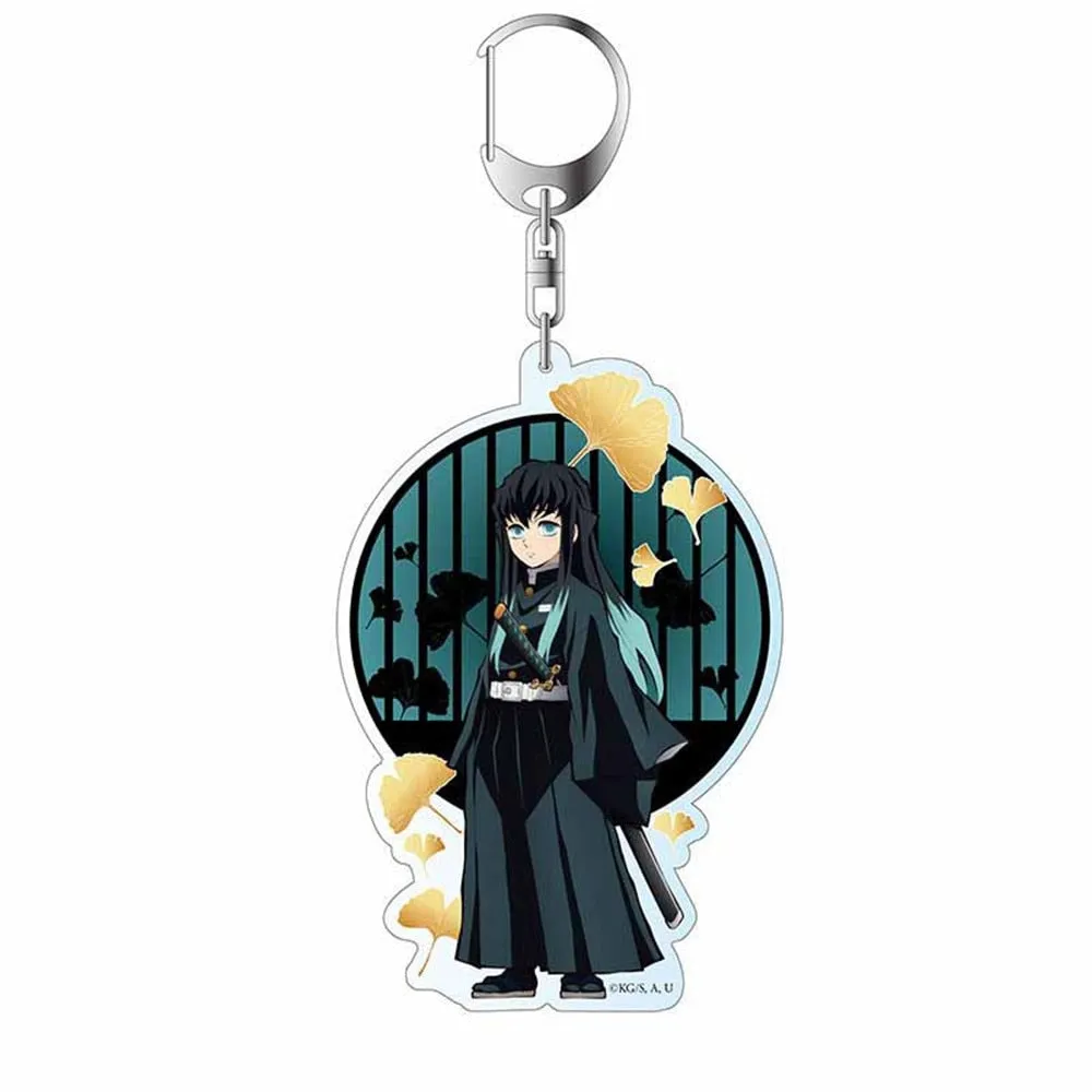 Hashira Demon Slayer Kimetsu no Yaiba Blade of Ghost Keychain Anime Jewelry Characters Acrylic