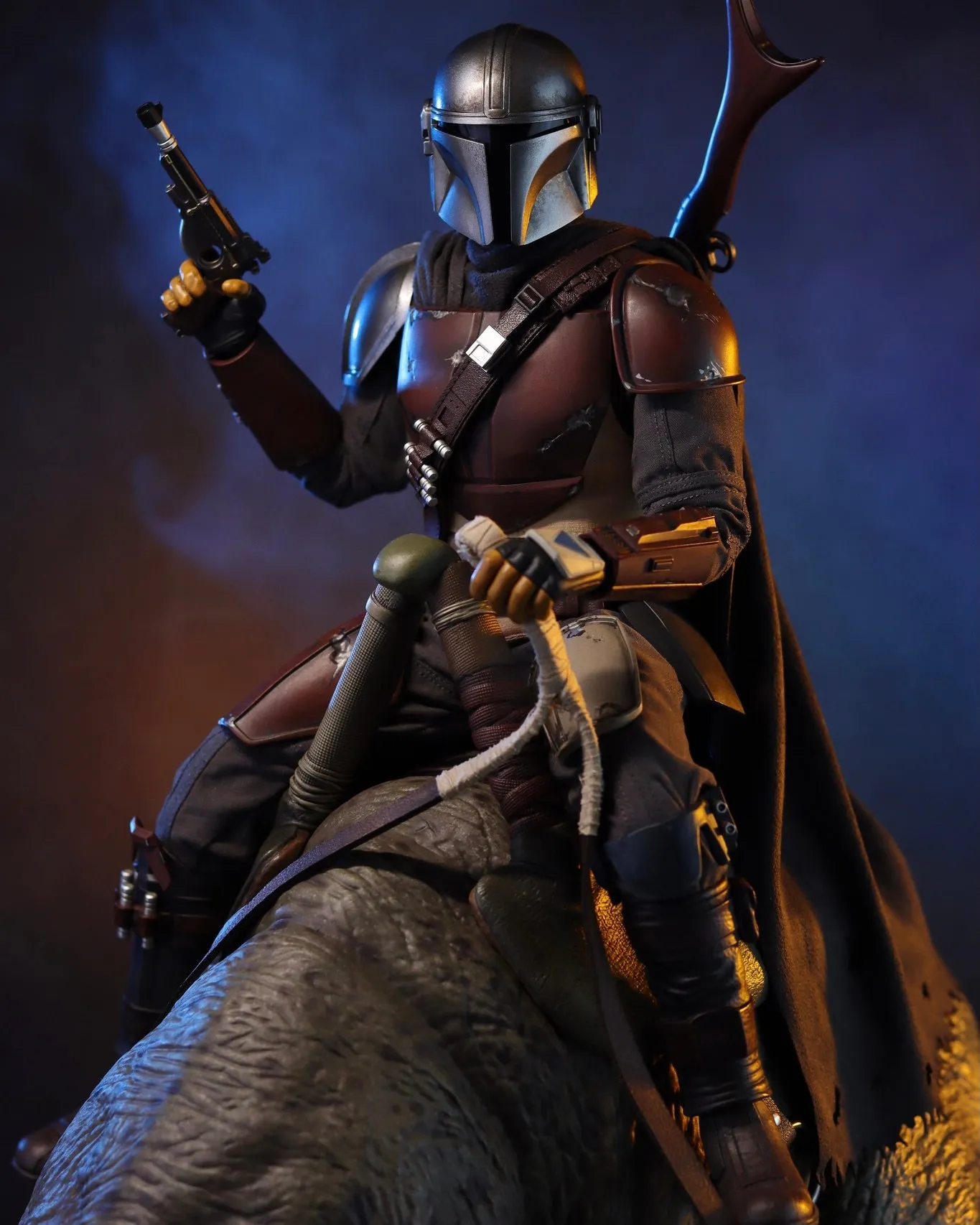 Hot toys TMS046 Star Wars The Mandalorian and Blurrg