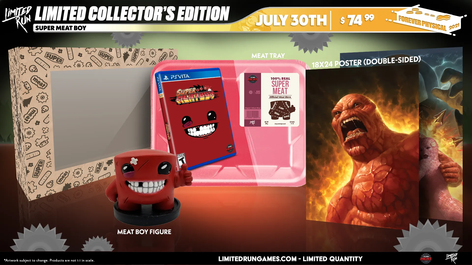 Limited Run #223 : Super Meat Boy Collector's Edition (Vita)