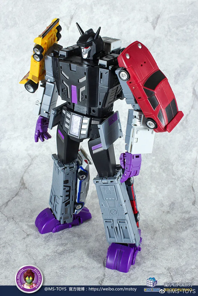 Magic Square MS-Toys MS-B12/ MS-B13 Pillage & Contain ( Dragstrip & Dead End, Menasor ) 2 in 1 set 10cm / 4"