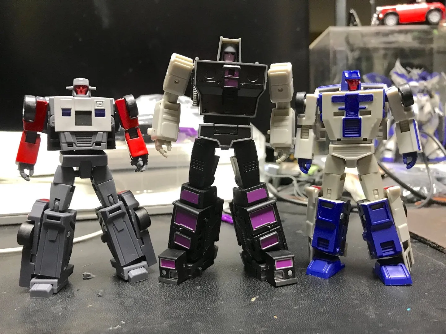 Magic Square MS-Toys MS-B14 / MS-B15 Beat Back & Collide ( Breakdown & Wildrider Stunticon, Menasor ) 2 in 1 set 10cm / 4"