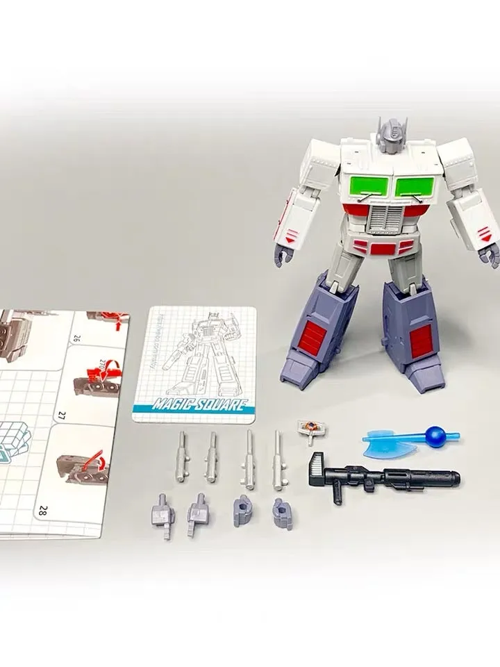 Magic Square MS-Toys MS-B18T MSB18T Light of Justice (Optimus Prime OP, Legends Class w/ trailer)Ghostbuster Version 11cm, 4.5"