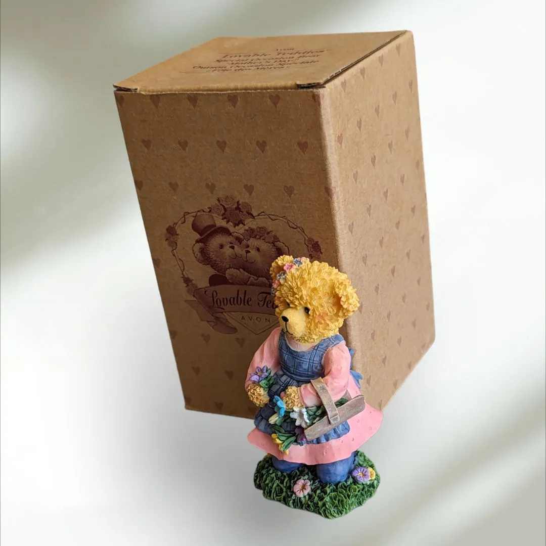 Mother's Day Teddy Figurine in Box