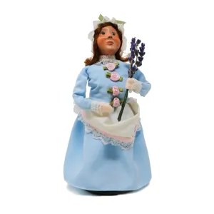 Nelly Caroler with Lavender - Limited Edition from Byers' Choice