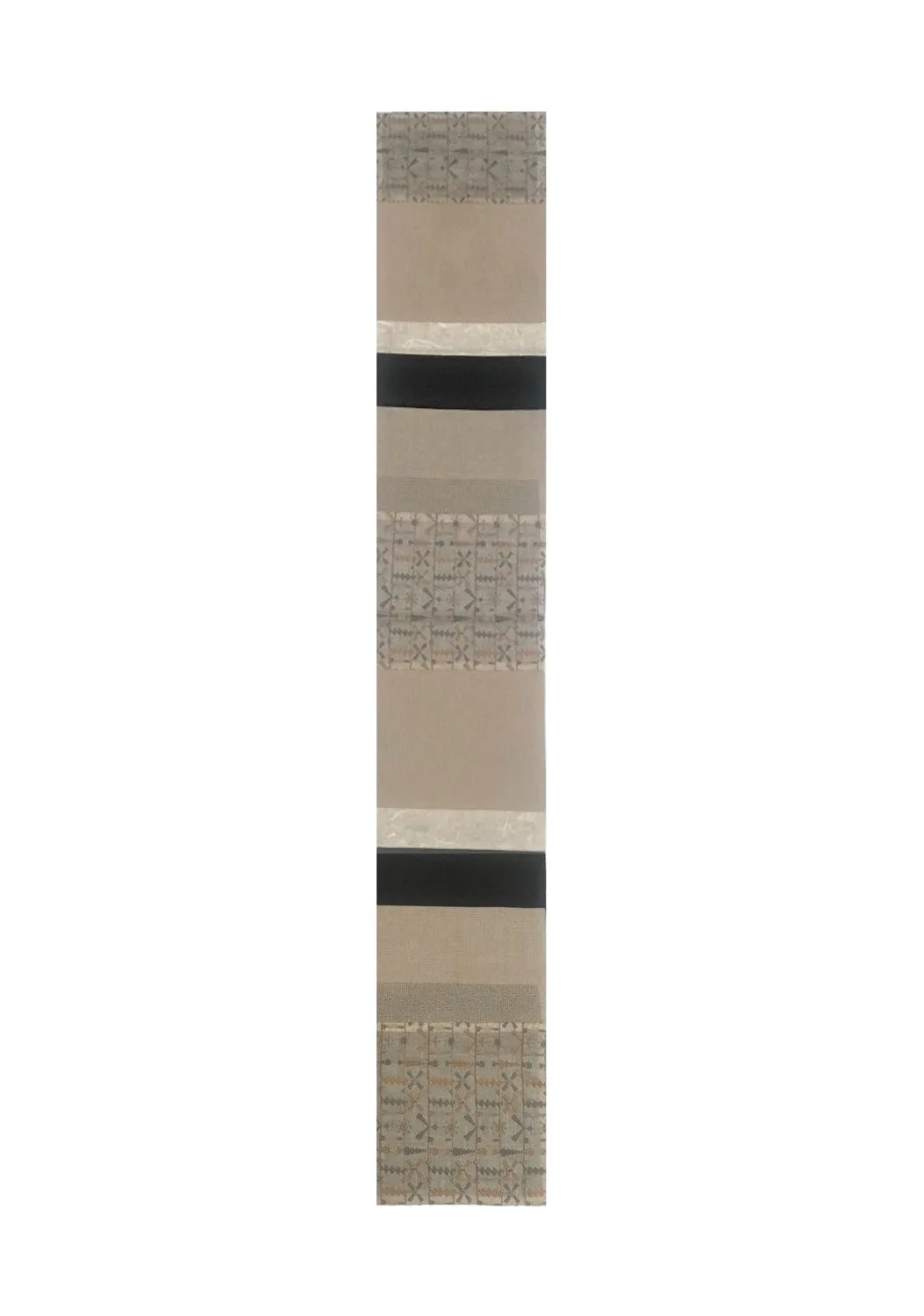 NUNO Runner/Scarf: "NUNO OriOri®" (Beige)