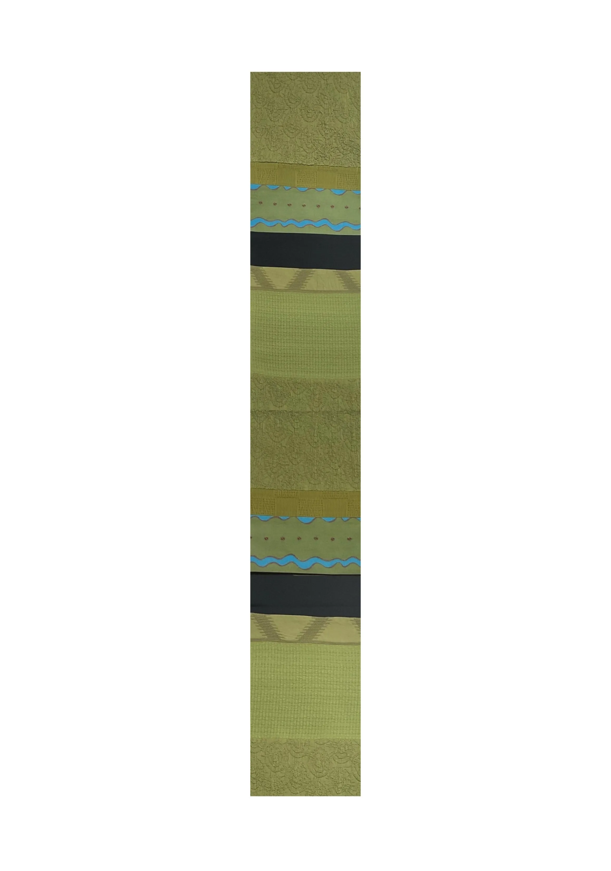 NUNO Runner/Scarf: "NUNO OriOri®" (Green)