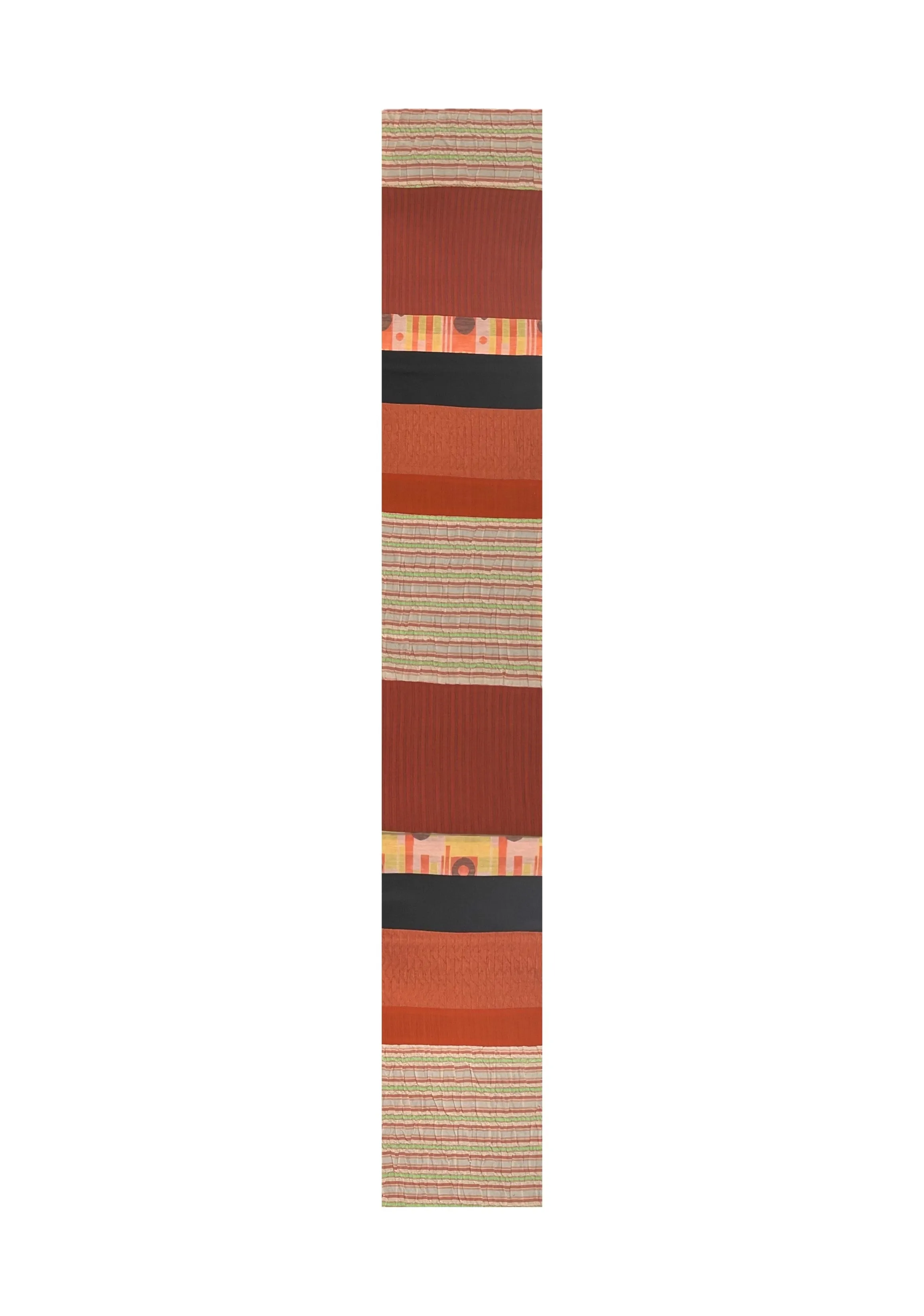 NUNO Runner/Scarf: "NUNO OriOri®" (Orange)