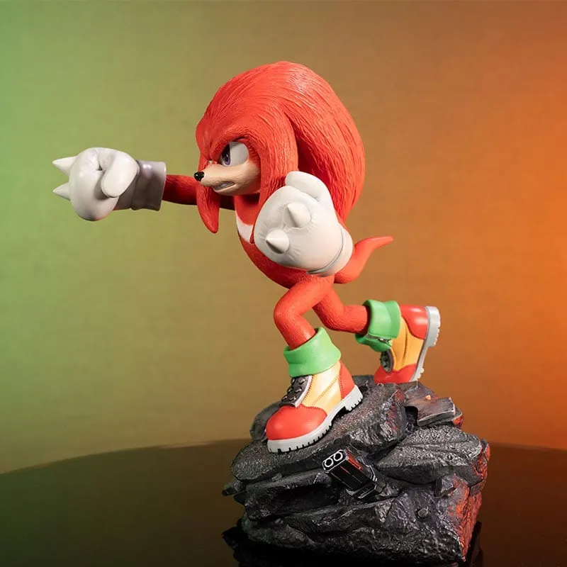 Official First4Figures Sonic the Hedgehog 2 Knuckles Standoff Statue (Standard Edition)