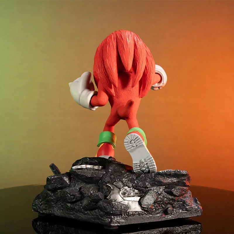 Official First4Figures Sonic the Hedgehog 2 Knuckles Standoff Statue (Standard Edition)