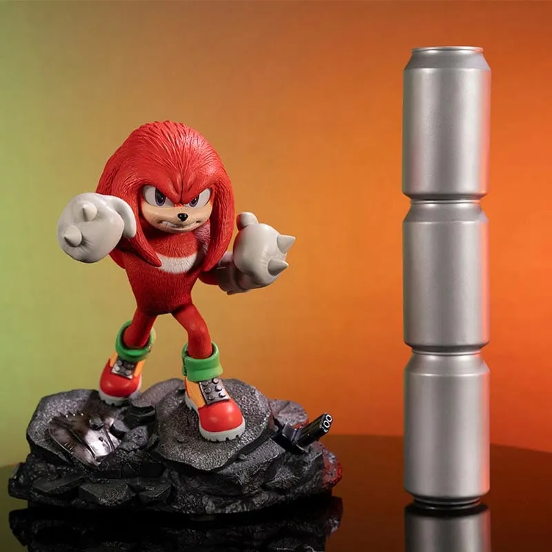 Official First4Figures Sonic the Hedgehog 2 Knuckles Standoff Statue (Standard Edition)