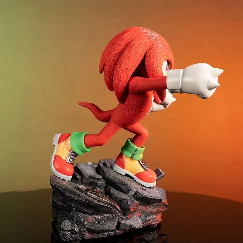 Official First4Figures Sonic the Hedgehog 2 Knuckles Standoff Statue (Standard Edition)