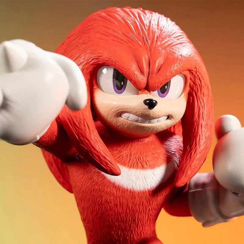 Official First4Figures Sonic the Hedgehog 2 Knuckles Standoff Statue (Standard Edition)