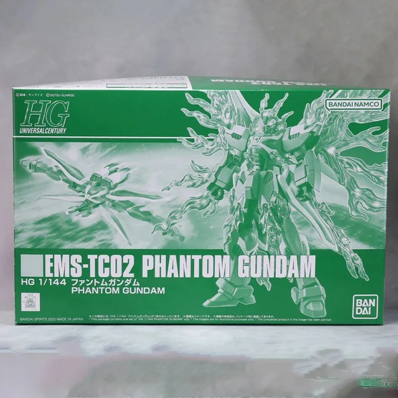 Original Bandai HGUC 1/144 XM-XX GHOST GUNDAM Gundam BP Assembled Limited Anime Action Figure