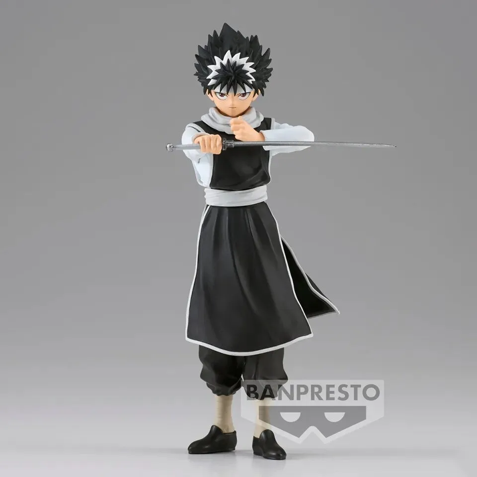 Original Genuine Banpresto DXF YuYu Hakusho 14cm Hiei The 30th Anniversary Edition Toys Gift Desktop Decoration