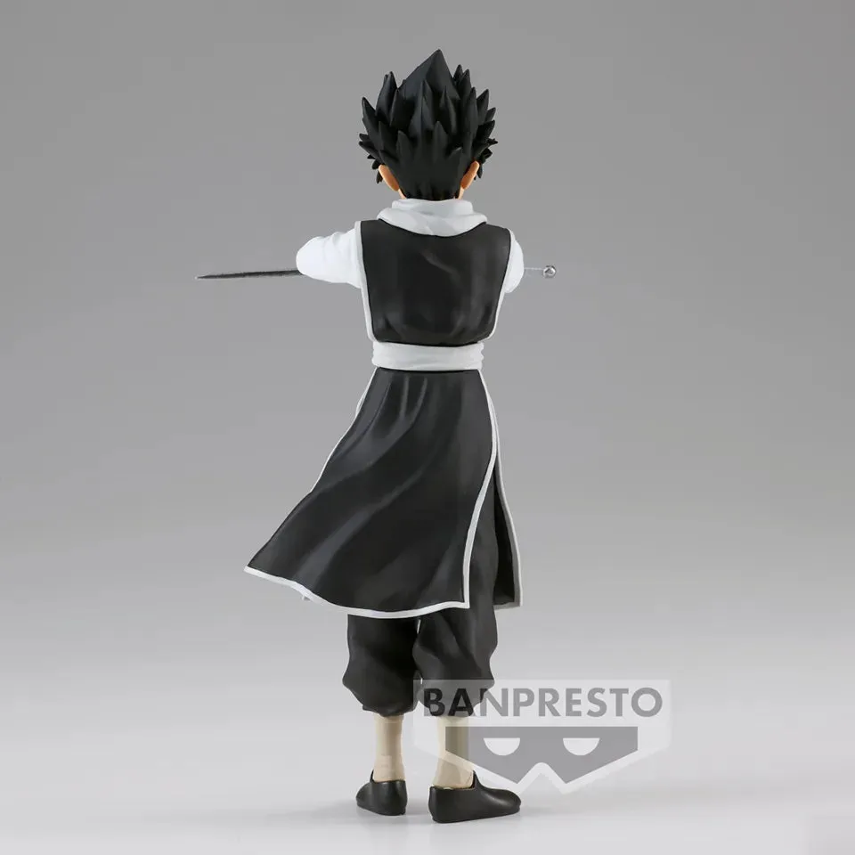 Original Genuine Banpresto DXF YuYu Hakusho 14cm Hiei The 30th Anniversary Edition Toys Gift Desktop Decoration