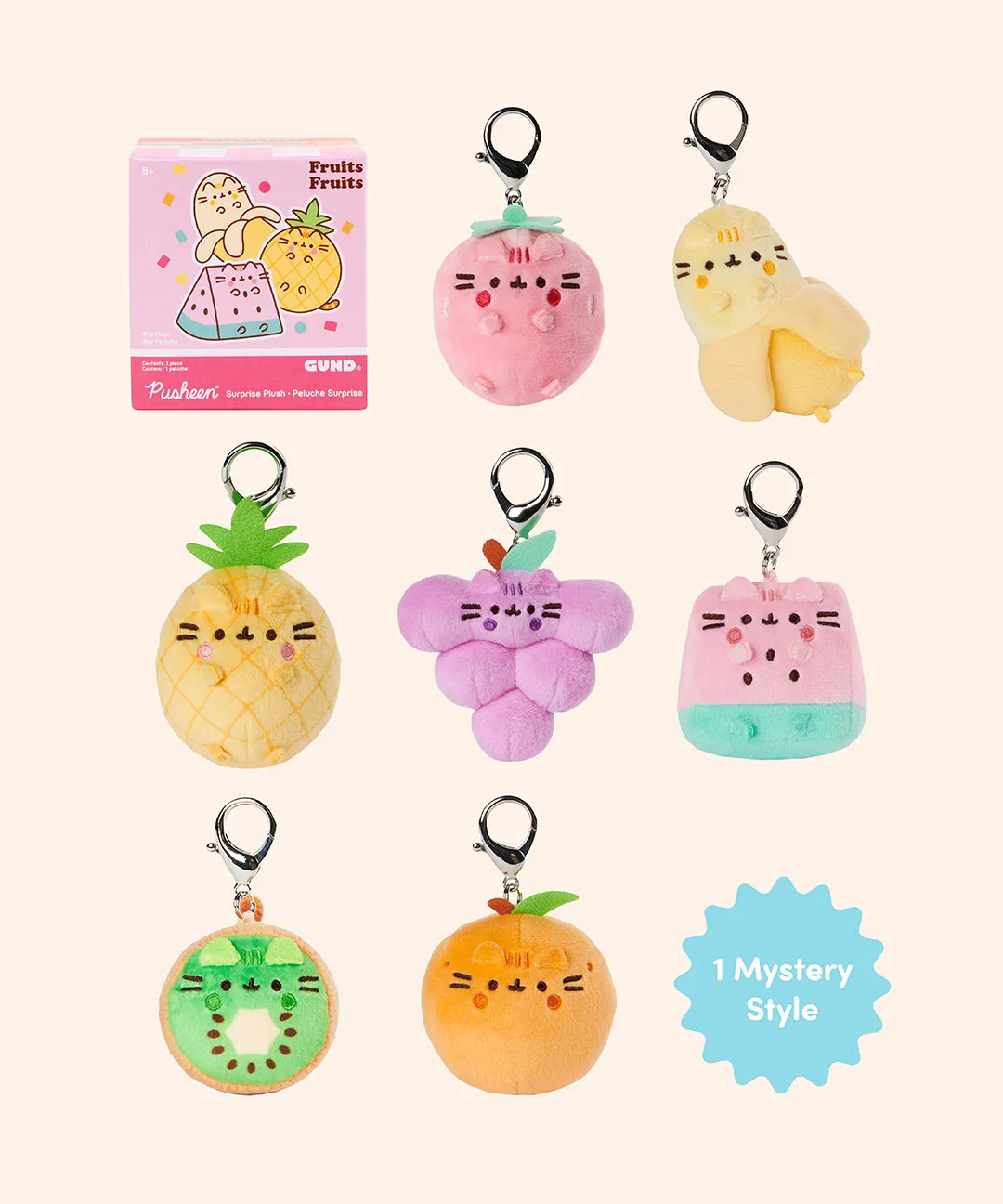 Pusheen Fruits Surprise Plush