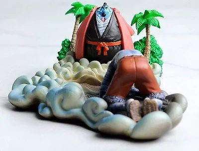 PVC Trading Figure One Piece Log Box Marineford Part 2 Complete Set of 6   1 Special Figure Megahouse [SOLD OUT]