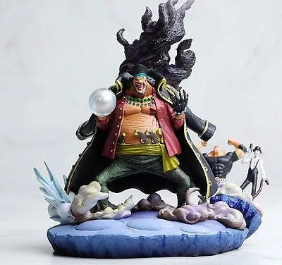 PVC Trading Figure One Piece Log Box Marineford Part 2 Complete Set of 6   1 Special Figure Megahouse [SOLD OUT]