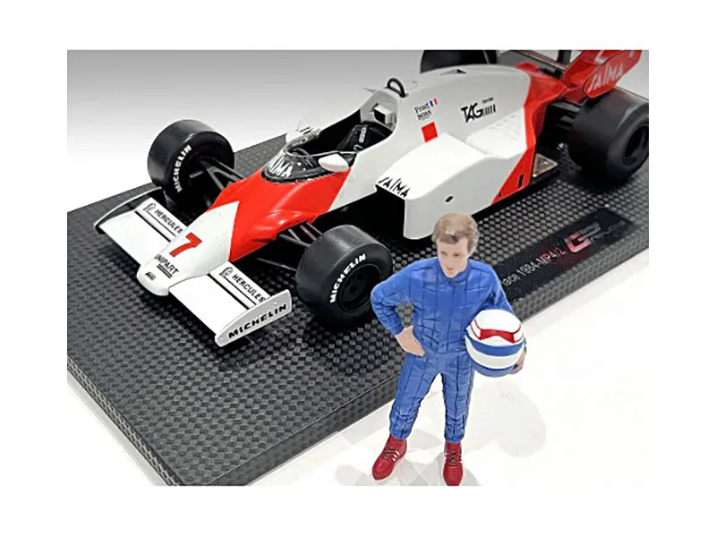 "Racing Legends" 80's Figures A and B Set of 2 for 1/18 Scale Models by American Diorama