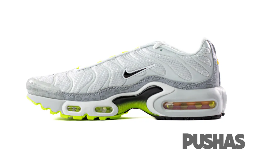 [Refurbished] Air Max Plus TN 'Retro Air Max Logos / Reflective White Volt' GS (2021)