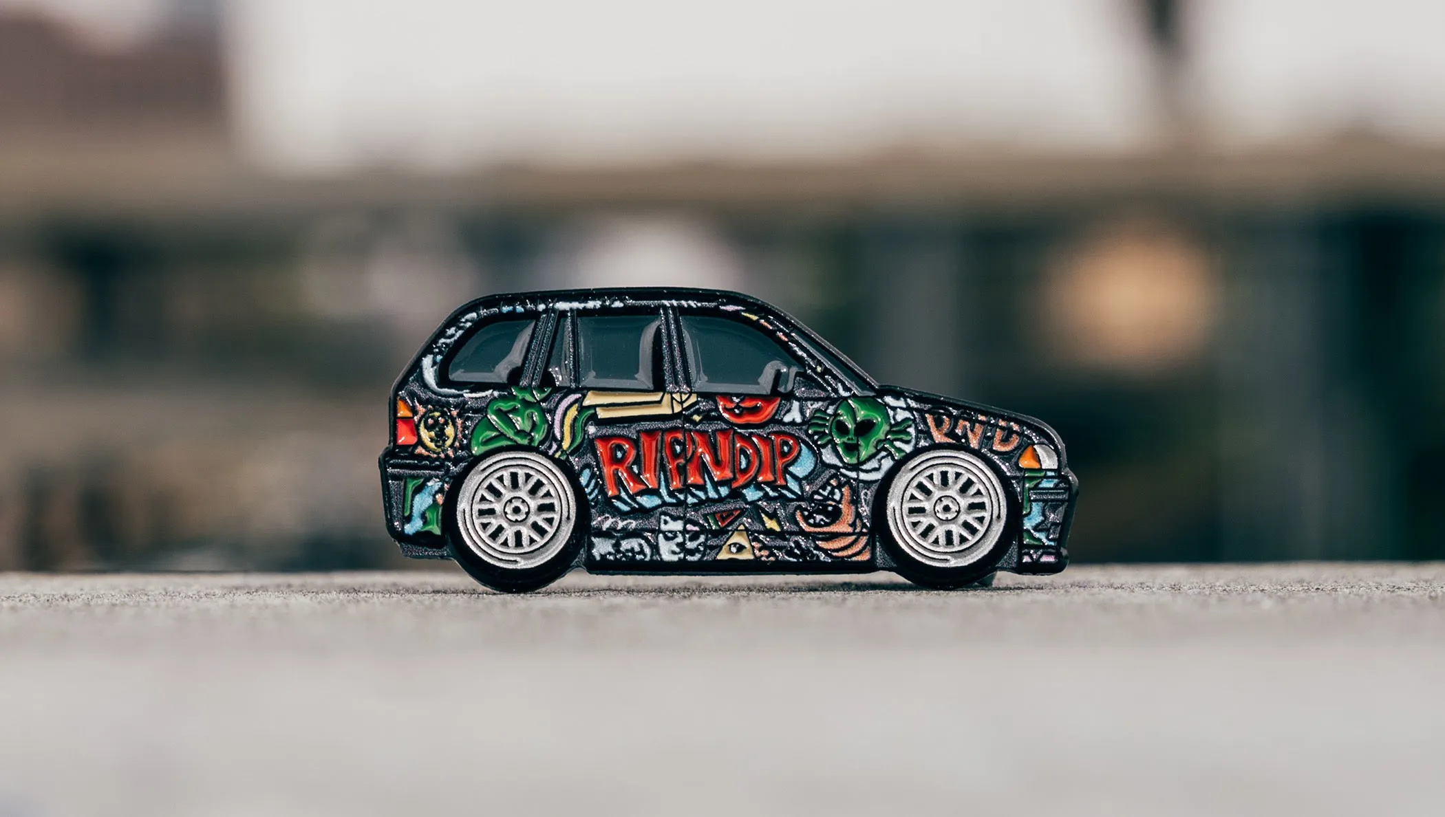 RIPNDIP BMW E46 Wagon Leen Customs Enamel Pin