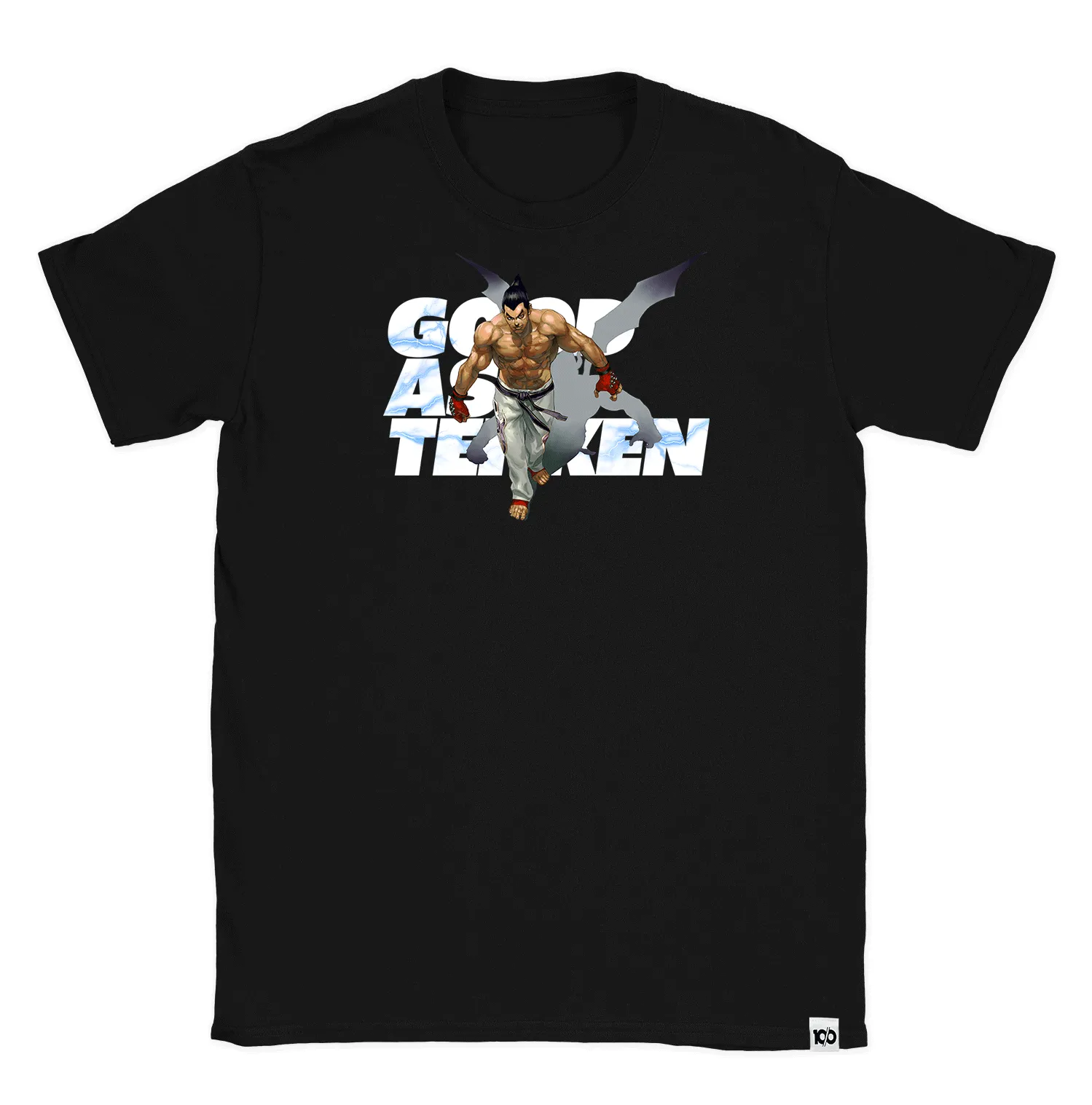 TEKKEN 'GOOD ASS TEKKEN Kazuya' T-Shirt - Black