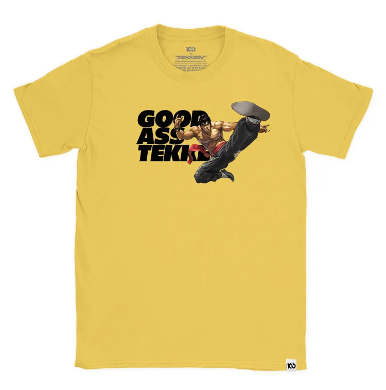 TEKKEN 'GOOD ASS TEKKEN Marshall Law' T-Shirt - Yellow