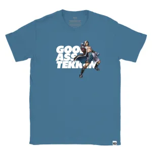 TEKKEN 'GOOD ASS TEKKEN Steve Fox' T-Shirt - Blue